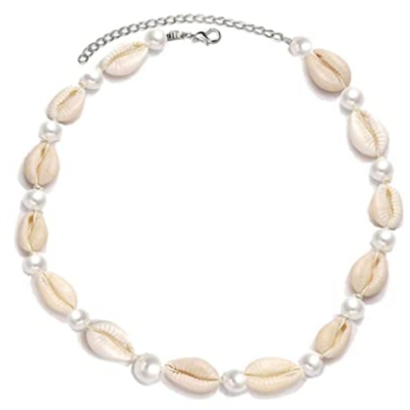 Cowrie Natural Shell Necklace Brandy Melville Phot - Picture 3 of 4